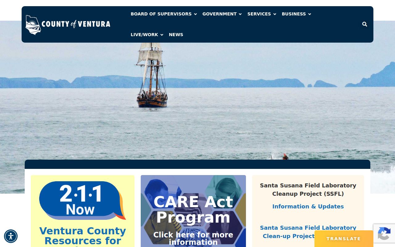 Camarillo neighbors Ventura County office directory